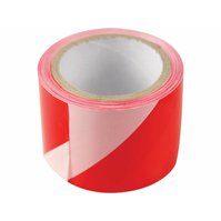 Výstražná páska červeno-bílá, 50mm x 33m - samolepící