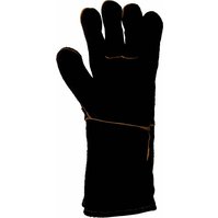 Svářečské rukavice černé do 100°C - 413X4X