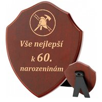 Plaketa včetně vlastního laserového gravírování Plaketa včetně vlastního laserového gravírování