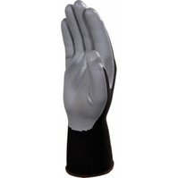 Pletené rukavice POLYESTER - dlaň a prsty povrstvené NITRILEM  - tloušťka 13mm