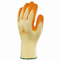 Pletené rukavice, bavlna-polyester - polomáčené LATEXEM -  tloušťka 10