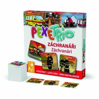 Pexetrio-naučná hra pro děti o hasičích a záchranářích