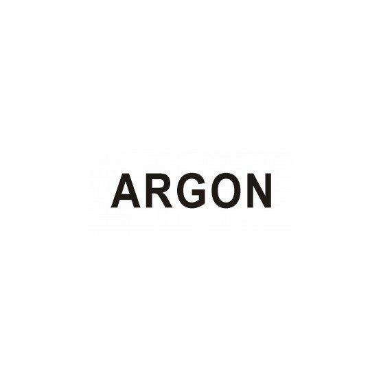 Bezpečnostní tabulka argon