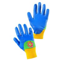 Dětské rukavice DRAGO máčené v nitrilu, modré
