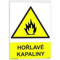 Tabulka A4 Hořlavé kapaliny