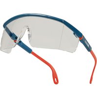 Ochranné brýle modré - oranžové polykarbonátový zorník - AS - UV400