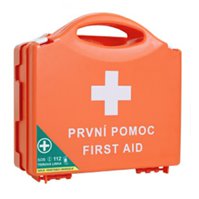 Nástěnná lékárnička s výbavou Easy Aid II s výbavou rizika popálení