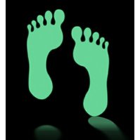 Samolepící protiskluzové fotoluminiscenční stopy