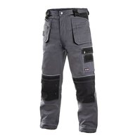 Montérkové kalhoty do pasu ORION TEODOR - šedo-černé