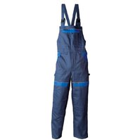 Pracovní kalhoty s laclem COOL TREND tm.modré-sv.modré