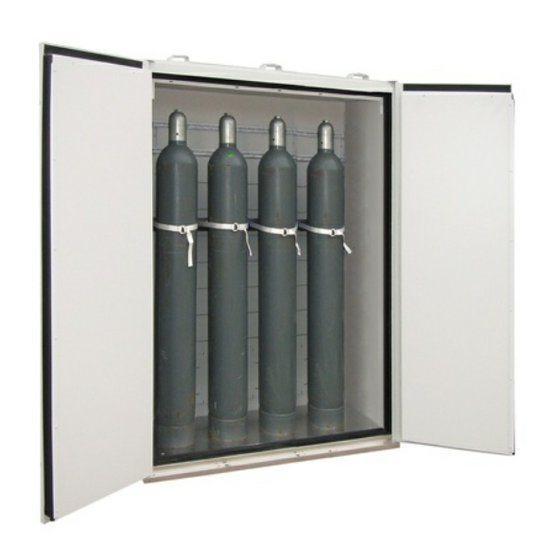 Protipožární skříň pro tlakové láhve