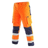 Zimní reflexní kalhoty CARDIFF, oranžové