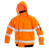 Zimní reflexní bunda LEEDS 2v1, oranžová