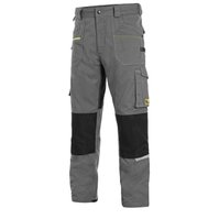 Montérkové kalhoty STRETCH do pasu šedé