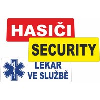 Nápis na stínítko Univisor CZ